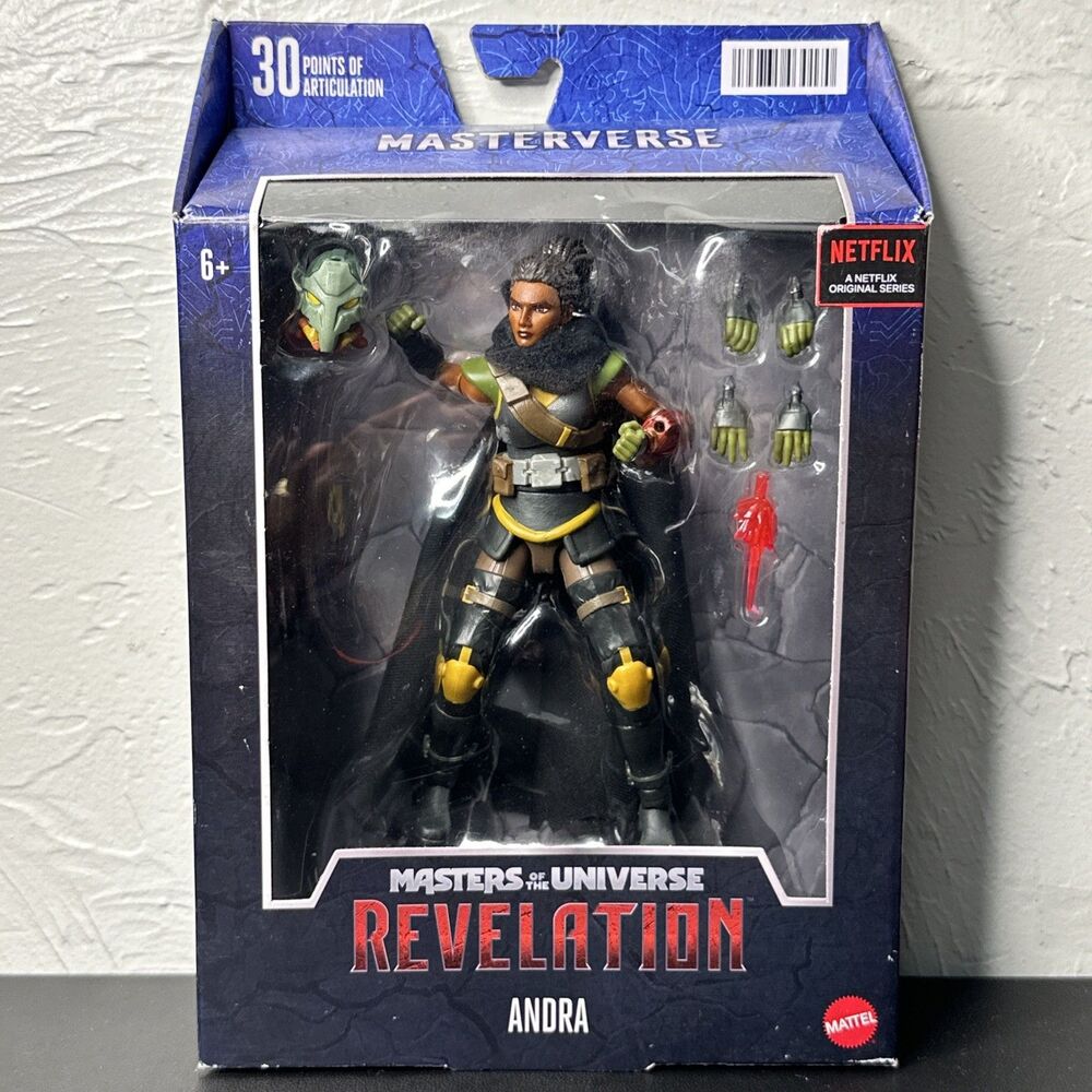 Mattel Masters of the Universe Masterverse  Revelation Andra 2021  New In Box🪙